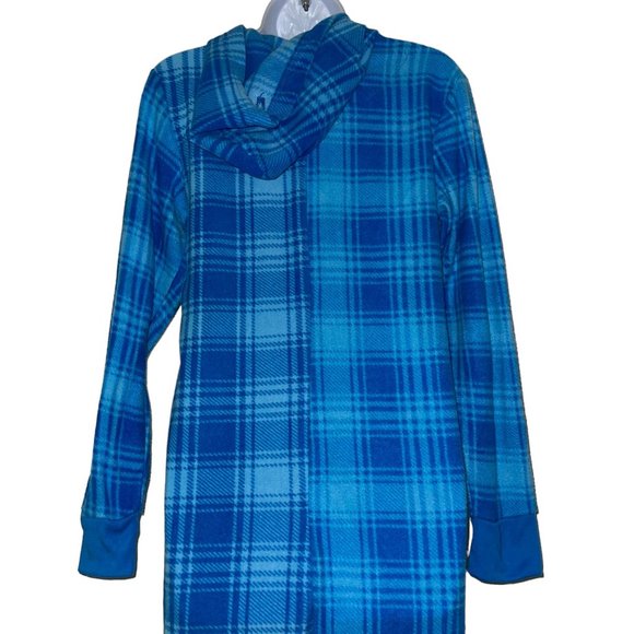 Sesame Street Cookie Monster Unionsuit Juniors L 11 13 Blue Costume Pajamas PJs - Picture 7 of 9